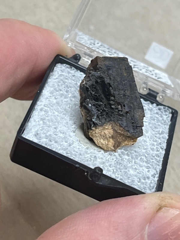 Goethite after siderite, Conway, New Hampshire