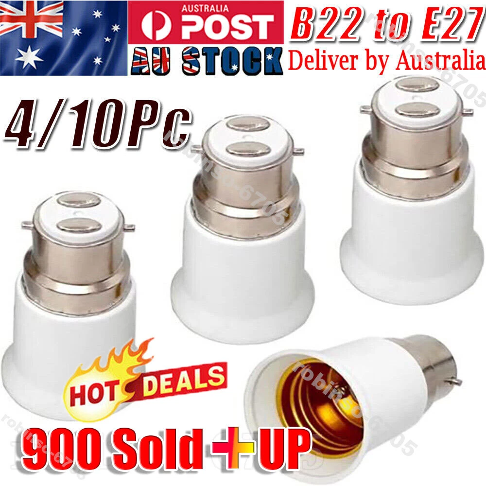 B22 to e27 converter outlet