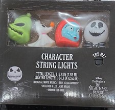 Nightmare Before Christmas Character Musical LED String Lights