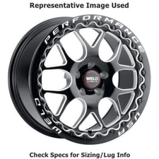 Weld Racing S91080067P28 Solana Beadlock 18"x10" Wheel - Gloss Black