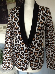 leopard print smoking jacket