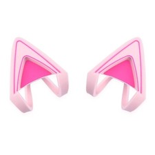 Glow in Dark Silicone Cat Kitty Ears Lovely Fluorescent Cat Ears Compatible f...