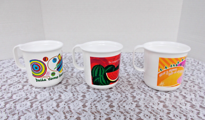 Tupperware Mexican Centennial Set, Six 12 oz. Mugs #2271B
