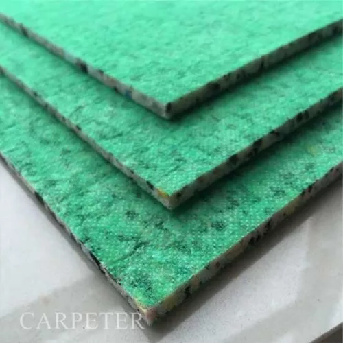 Floor Carpet Padding 1370w x 11m - 10mm Thick Flooring green 15SQM Underlay Foam - Picture 7 of 9