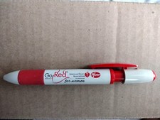 Pfizer American Heart Association Go Red For Women Pen Black Ink