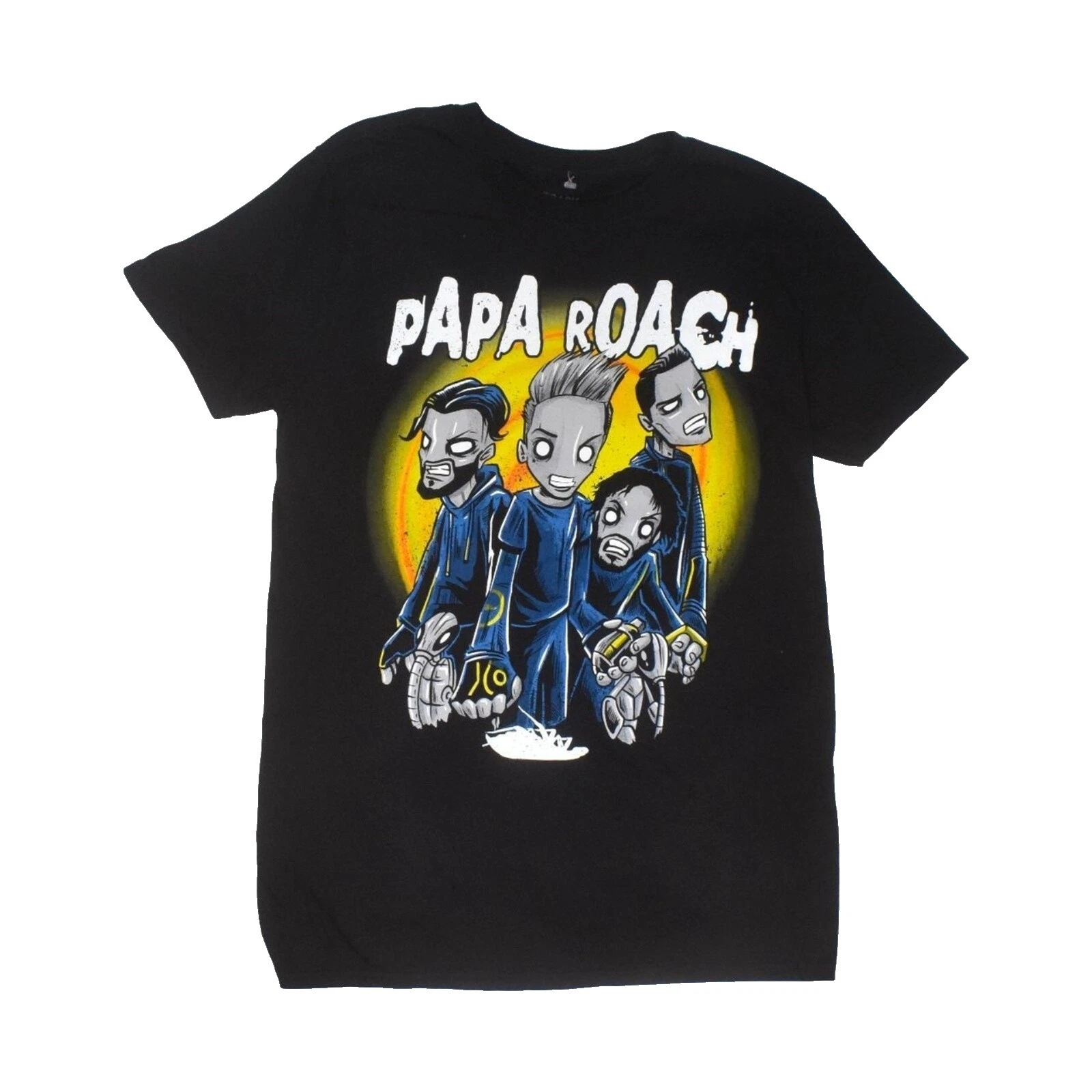 Papa Size M Black Shirts for Men