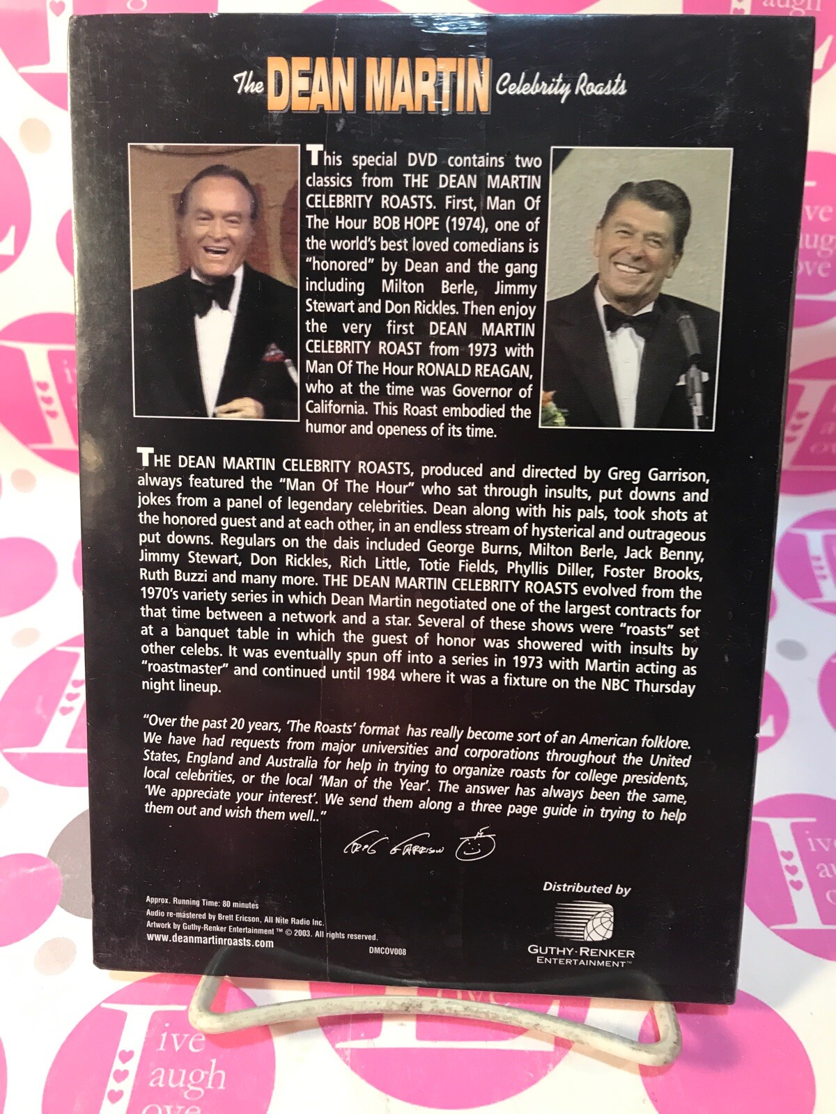 😆Dean Martin Celebrity Roast BOB HOPE & RONALD REGAN (Factory Sealed