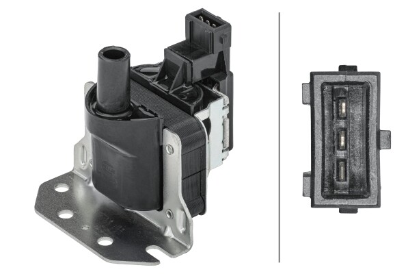 HELLA 5DA 358 168-501 Ignition Coil for VW