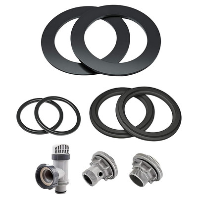 6 PCS O Gummitüllen Set, großes Sieb-Gummischeiben-Sortiment für Intex-Pool-Kolb