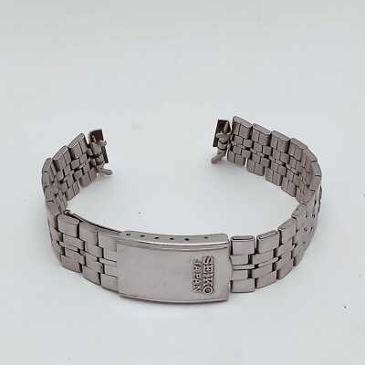 18 mm Seiko 4687-G.E Stainless Steel Vintage Men s Watch Bracelet MUR239MHN2
