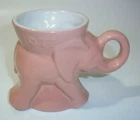 Vintage Frankoma 1977 Republican GOP Political Elephant Mug Cup