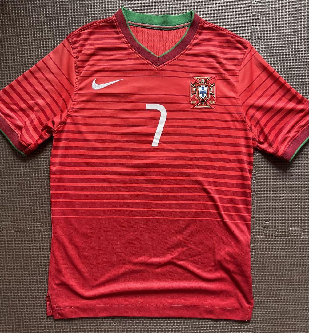 NIKE　2014 ポルトガル　ロナウド　オーセンティック　日本М相当 Authentic CR7 Ronaldo Portugal 2014 WC Size M Nike Jersey