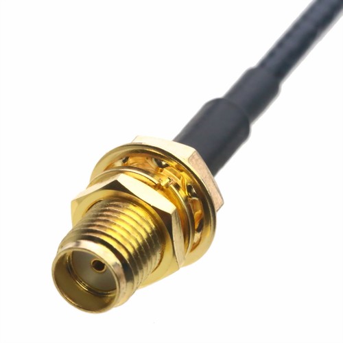 RF Cable RP-TNC male to SMA female bulkhead RG174 6"~10FT GPS FPV Radio antenna - Picture 2 of 4