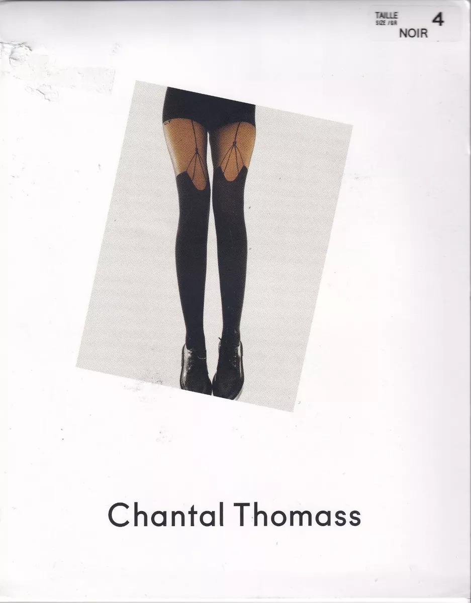Collant CHANTAL THOMASS CUISSARDE coloris Noir. Taille 4. Tights