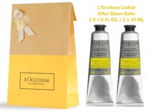 2 PC L'Occitane En Provence CEDRAT Men's After Shave Balm 2 X 1.0 oz New in Bag