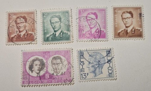 33 timbres sur Les Rois de Belgique, Oblitérés - Picture 6 of 6