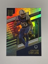 2022 Donruss Elite Jonathan Taylor #27 Holo Rainbow FoiI Indianapolis Colts