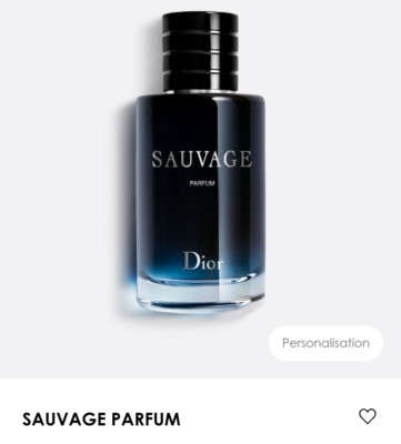 dior sauvage parfum 3.4 oz tester