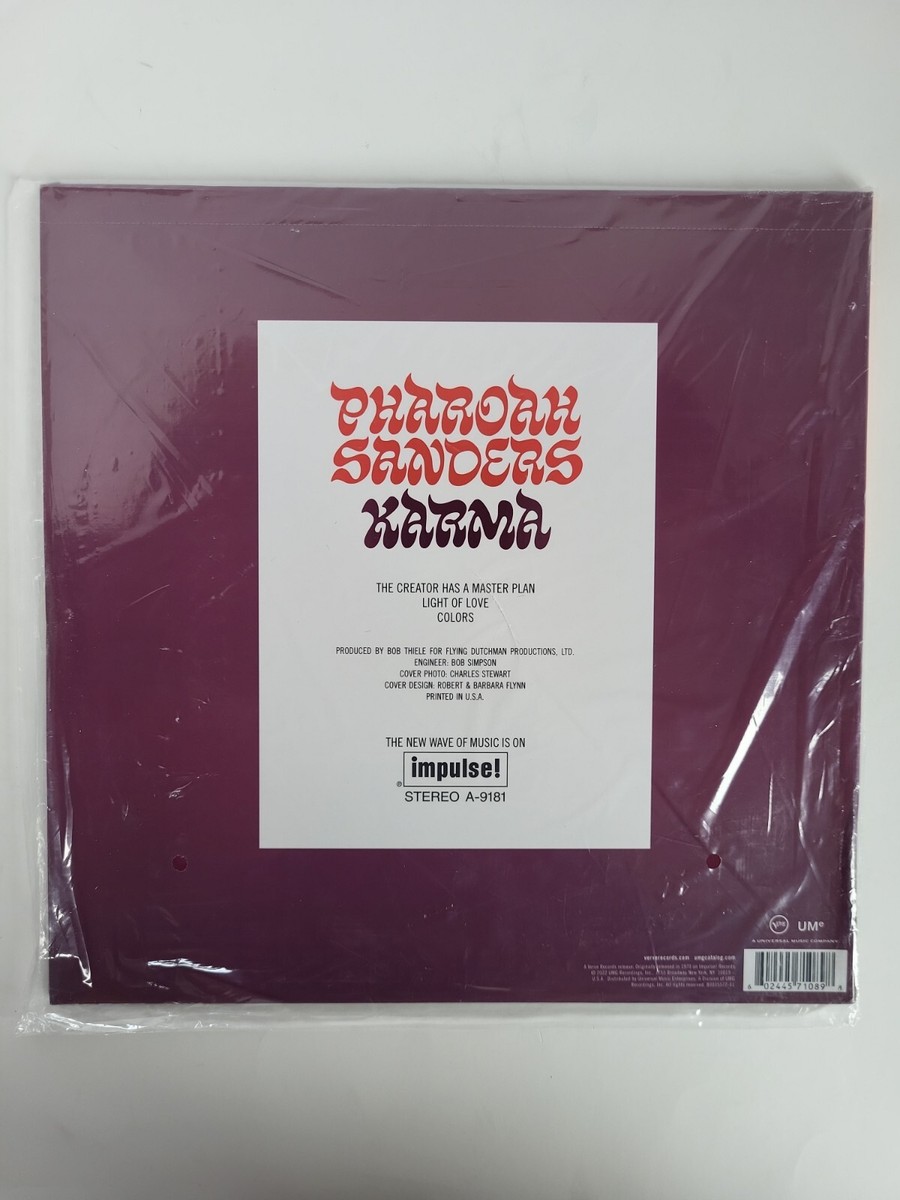 Pharoah Sanders - Karma LP NEW Verve Acoustic Sounds 602445710898