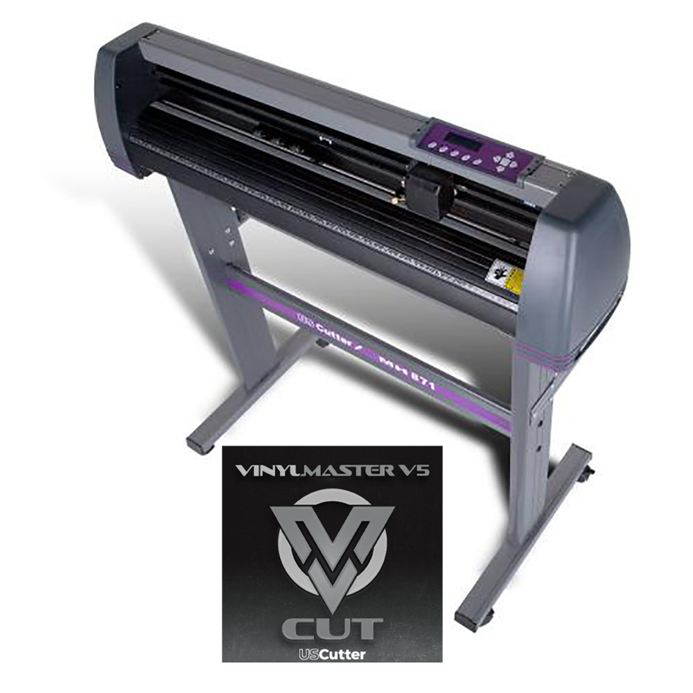 34" USCutter MH Vinyl Cutter Plotter with Stand and VinylMaster Cut Software