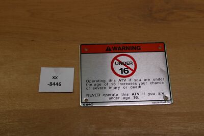 Derbi 00Q25001589 Sign NOS NEW xx8446