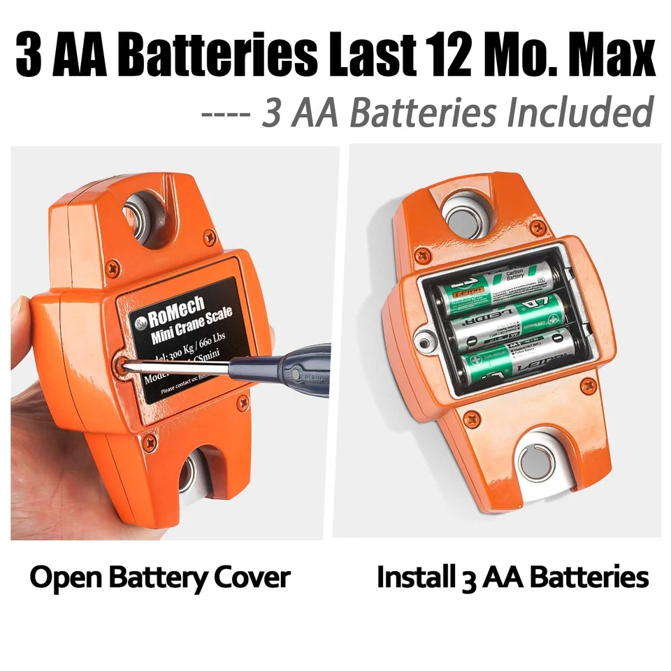 Báscula Peso Colgante Industrial Resistente Digital Preciso Profesional Granja Foto 3 de 4