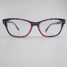 Humphrey's 583037 55 Eyeglasses Frame Women's Pink Full Rim Cat Eye 50-15-140