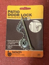 Vintage 1970  Belwith Patio Door Lock New Old Stock