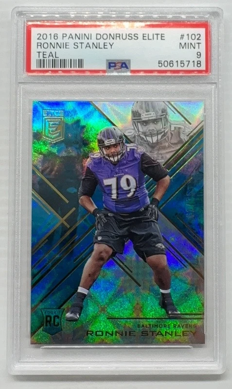 Ronnie Stanley Panini Donruss Elite #102 Teal