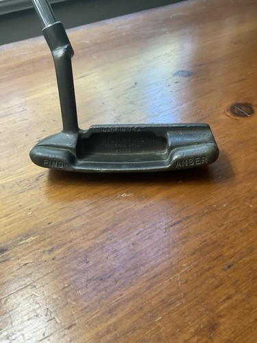 Nice Ping Karsten Anser 85029 Putter 35.5” w/ Black Shaft Label-First Step 9.5” - Picture 6 of 13