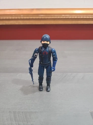 Vintage 1983 GI Joe Cobra Soldier Swivel Arm v1.5 3.75" ARAH Figure Complete