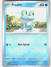 Pokemon TCG Froakie Stellar Crown 039/142 Common NM