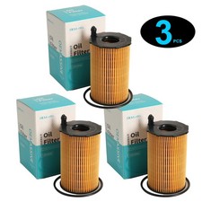 3x Engine Oil Filter For Audi A4 B8 A6 C7 A7 A8 D4 Q5 Q7 3.0 Quattro 059115561D
