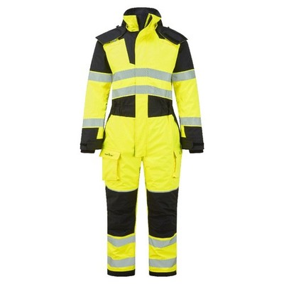 PORTWEST Multinorm Winteroverall FR 516 gelb FR Overall flammhemmend gefüttert