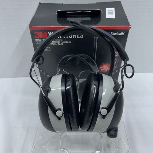 3M WorkTunes Connect + AM/FM Plastic Hearing Protection Earmuffs with ...