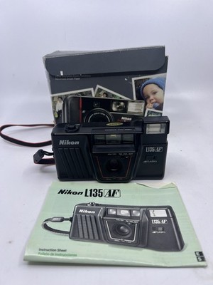 Nikon L135AF 35mm Point and Shoot Camera Film Vintage Rare Tested