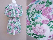 Show Me Your Mumu Casita Mini Dress size XS gauze SUMMER pink green white floral