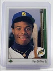 KEN GRIFFEY JR. 1989 UPPER DECK ROOKIE BASEBALL MARINERS #1 A RC Q5476