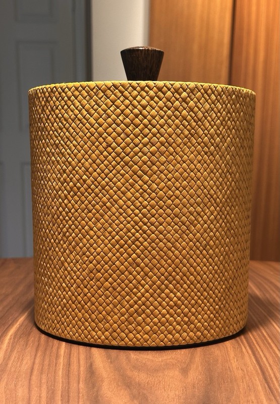 WDW Vintage Polynesian Village Resort woven rattan style Ice Bucket