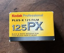 Kodak Professional Plus-X 125 Film 125PX Black and White 135-24 Expired 3/2005