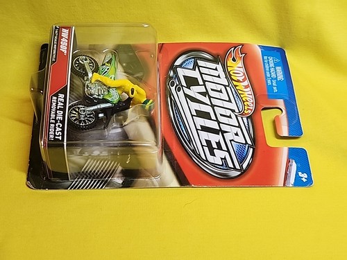 Hw450F Hot Wheels Motocicletas AMARILLO Extraíble Rider Diecast Nuevo de Lote Antiguo 🔥01 - Imagen 15 de 19