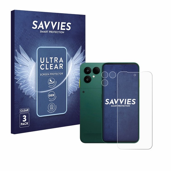 6X Schutzfolie FüR Fairphone 6 (Display+Kamera) Display Schutz Folie-image