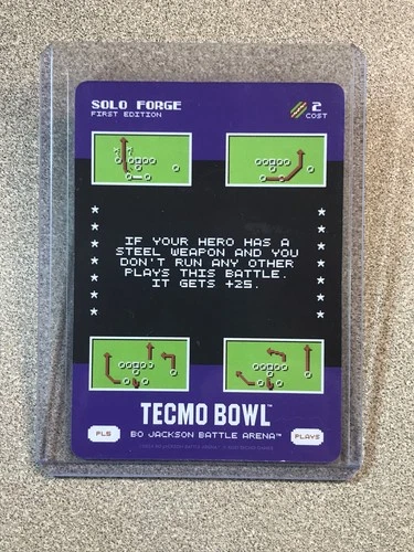 Bo Jackson Battle Arena Solo Forge PL5 2026 Tecmo Bowl 2HD Play