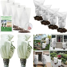 2pcs/4pcs Plant Fleece Frost Protection Jackets,60x80cm, 80x100cm, 120x180cm