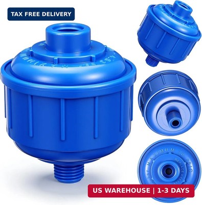 Frienda 4 Pcs Disposable Mini Air Water Filters with Standard 1/4 Inch Threads M