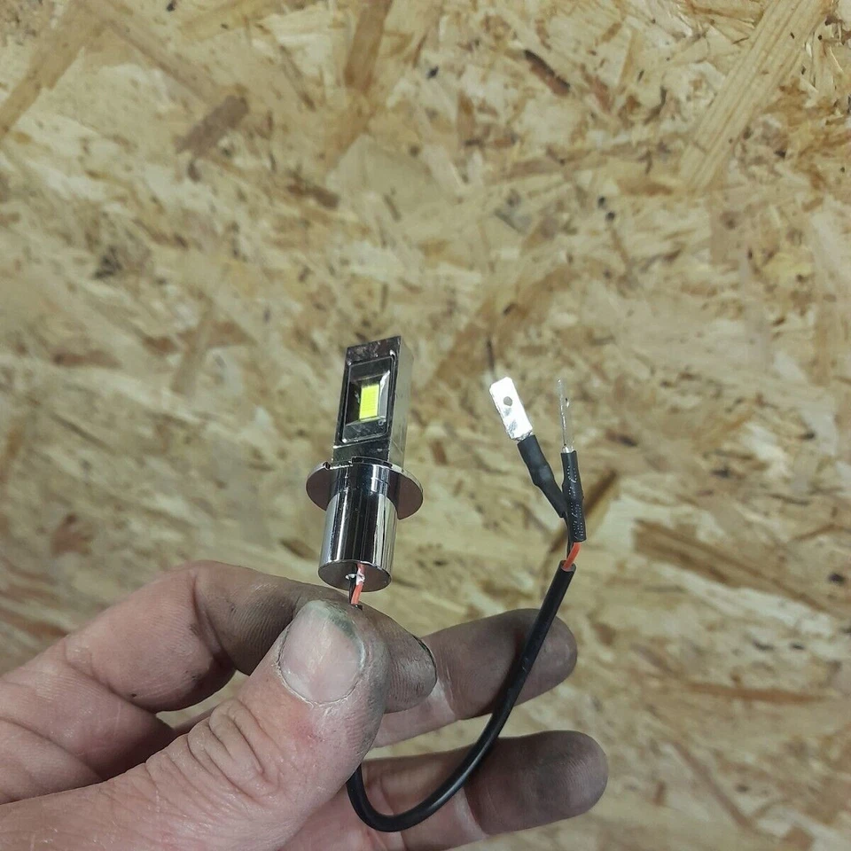 2x H3 LED Fog Light Bulbs Super Bright 60W 6000K CSP Driving Lamps Fanless White - Image 4 of 4