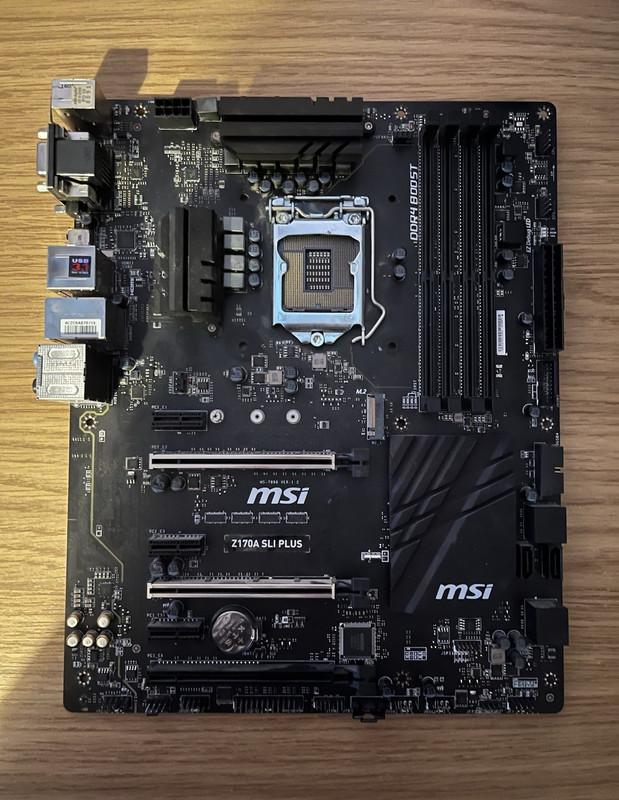 MSI Z170A SLI PLUS ATX Intel LGA1151 DDR4 Gaming Motherboard