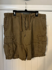 Old Navy Mens Loose Cargo Khacki Shorts Size 38
