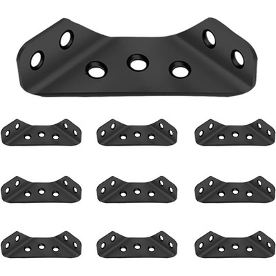 4/10pcs Angle Corner -Halterung Edelstahl Küchenschränke Verbinder Zubehör