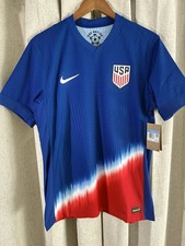 New Nike USA 2024 Authentic Away Soccer Jersey Men's Medium Dri-Fit $170 Retail